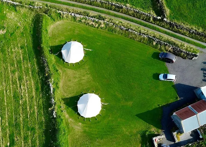 Luxury tent Glor Na D'tonnta Glamping Sligo